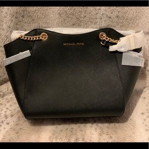 Michael Kors leather tote bag